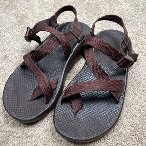 Chaco Z2 Classic Sandals Mens 10M Red Rust Hiking Outdoor Waterproof Adjustable
